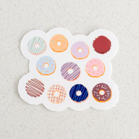 Eras Doughnuts - 2.5" x 2" vinyl sticker